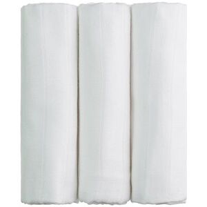 T-tomi Bambusové plienky 3 ks – biele