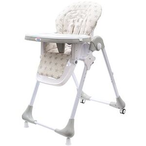 New Baby Jedálenská stolička Gray Star