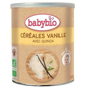 BABYBIO Ryžová kaša s quinoou a vanilkou 220 g