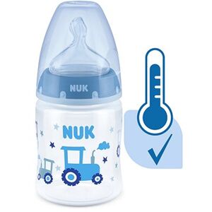 NUK FC+ fľaša s kontrolou teploty 150 ml modrá