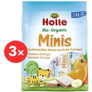 HOLLE Organické minis banánové s pomarančom 4 ks
