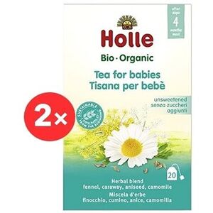 HOLLE Bio Detský čaj 2× 30 g