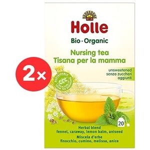 HOLLE Bio Čaj pre dojčiace mamičky 2 × 30 g
