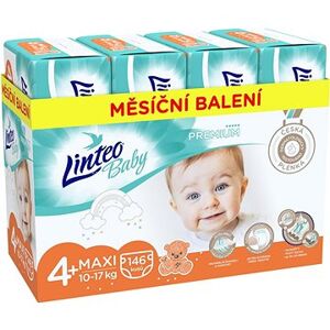 LINTEO Baby Prémium MAXI+ (10 – 17 kg) 184 ks