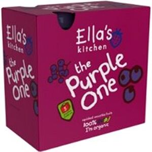 Ella's Kitchen BIO Purple One ovocné pyré s čiernymi ríbezľami (5× 90 g)