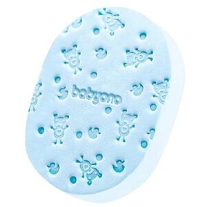 BabyOno jemná detská umývacia špongia, modrá