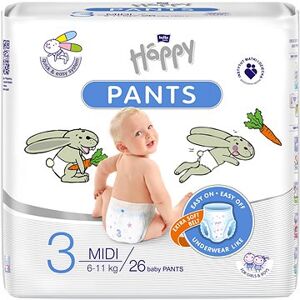 Bella Baby Happy Pants Midi veľ. 3 (26 ks)