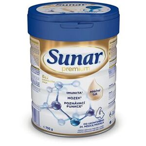 Sunar Premium 4 batoľacie mlieko 700g