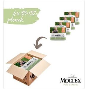 Moltex Pure & Nature Midi veľ. 3 (4× 33 ks)