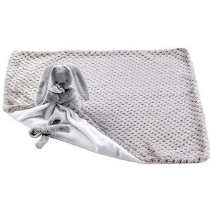 NATTOU deka plyšová s maznáčikom Lapidou Grey Pineapple White 50 × 50 cm
