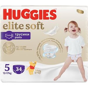 HUGGIES® Elite Soft Pants veľkosť 5 (34 ks)