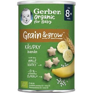 GERBER Organic chrumky banánové 35 g