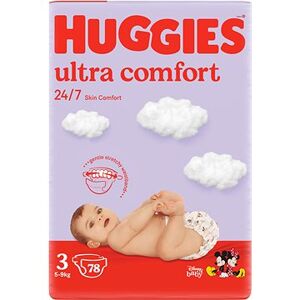 HUGGIES Ultra Comfort Mega 3 (78 ks)