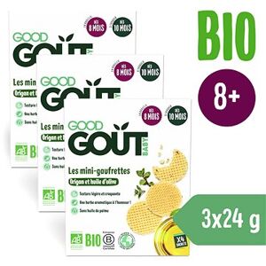 Good Gout BIO wafle s oreganom a olivovým olejom (3× 24 g)
