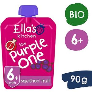 Ella's Kitchen BIO Purple One ovocné pyré s čiernymi ríbezľami (90 g)