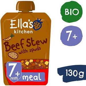 Ella's Kitchen BIO Dusené hovädzie mäso so zemiakmi (130 g)