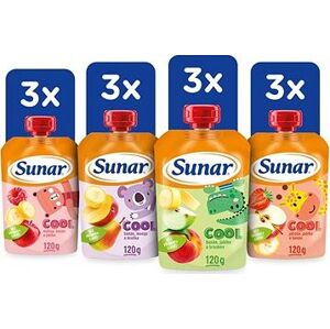 Sunar Cool ovocná kapsička mix príchutí III 12× 120 g