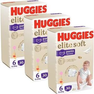 HUGGIES Elite Soft Pants veľ. 6 (90 ks)