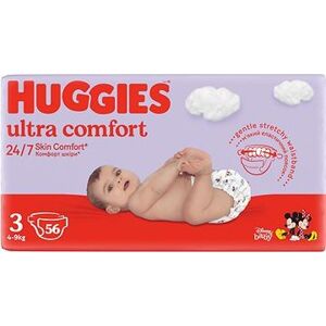HUGGIES Ultra Comfort veľkosť 3 Jumbo (56 ks)