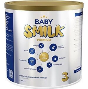 Babysmilk Premium 3 batoľacie mlieko s kolostrom (900 g)