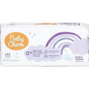 BABY CHARM Super Dry Flex veľkosť 1 Newborn, 2 – 5 kg (50 ks)