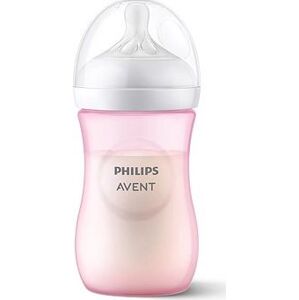 Philips AVENT Natural Response 260 ml, 1 m+, ružová