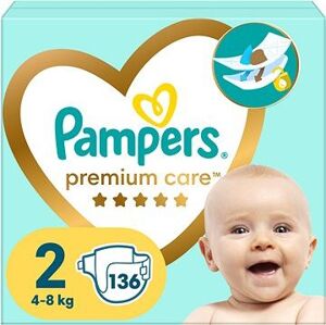 PAMPERS Premium Care veľkosť 2 (136 ks)