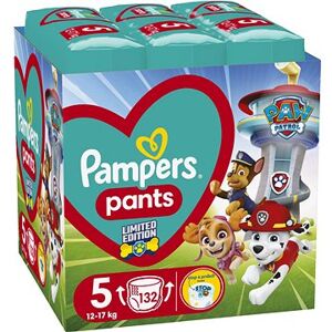 PAMPERS Active Baby Pants Paw Patrol veľkosť 5 (132 ks)