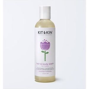 Kit & Kin vlasový a telový šampón 250 ml