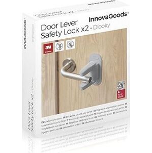 InovaGoods Dlooky bezpečnostný zámok dverí 2 ks