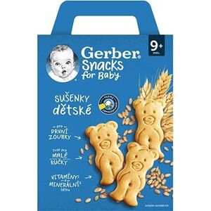 GERBER Snacks detské sušienky 180 g