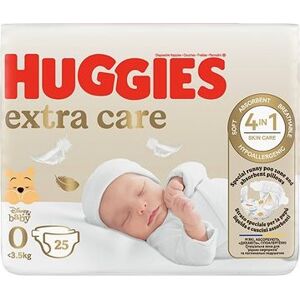 HUGGIES Extra Care veľ. 0 (25 ks)