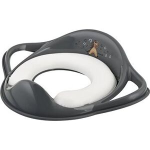 MALTEX adaptér na WC s držadlami Koník, Steel Grey