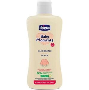 CHICCO Baby Moments Sensitive olej do kúpeľa 200 ml