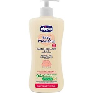 CHICCO Baby Moments 0 mes.+ Sensitive 2 in 1, 500 ml