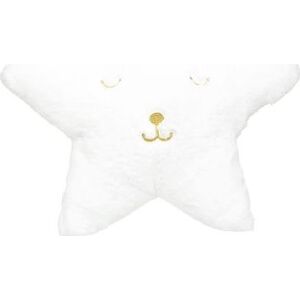 ATMOSPHERA detský vankúš hviezda biela 39 × 39 cm