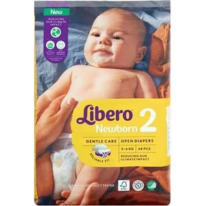 Libero Newborn veľkosť 2 Jumbo (68 ks)