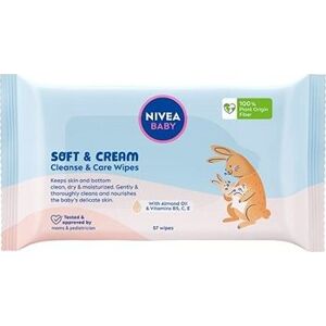 NIVEA Baby Wipes Soft & Cream 57 ks