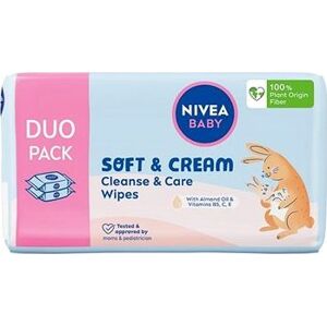 NIVEA Baby Wipes Soft & Cream Duo 114 ks