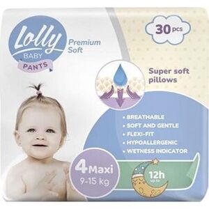 LOLLY BABY Pants Premium soft Maxi veľkosť 4 (30 ks)