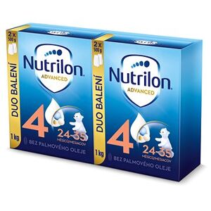 Nutrilon 4 Advanced batoľacie mlieko 2× 1 kg, 24+