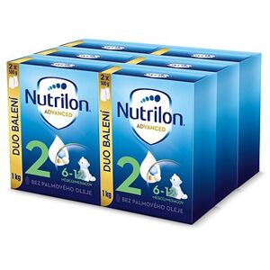 Nutrilon 2 Advanced pokračovacie dojčenské mlieko 6× 1 kg, 6 mes.+