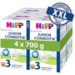 HiPP Junior Combiotik 3, od ukonč. 1. roka, 4× 700 g