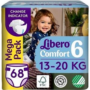 Libero Comfort 6 Mega Pack (68 ks) 13 – 20 kg
