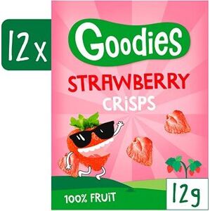 Goodies 100 % jahodové plátky 12 g