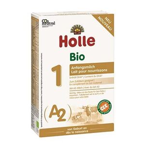 HOLLE Bio A2 počiatočné mlieko 1. od prvej fľaštičky, 400 g