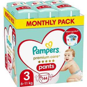 PAMPERS Premium Care Pants Veľkosť 3 (144 ks)