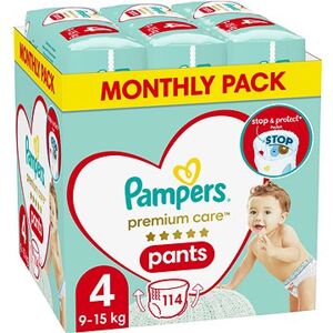 PAMPERS Premium Care Pants Veľkosť 4 (114 ks)