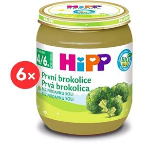 HiPP BIO Prvá brokolica – 6× 125 g