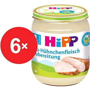 HiPP BIO Kuracie mäso – 6× 125 g